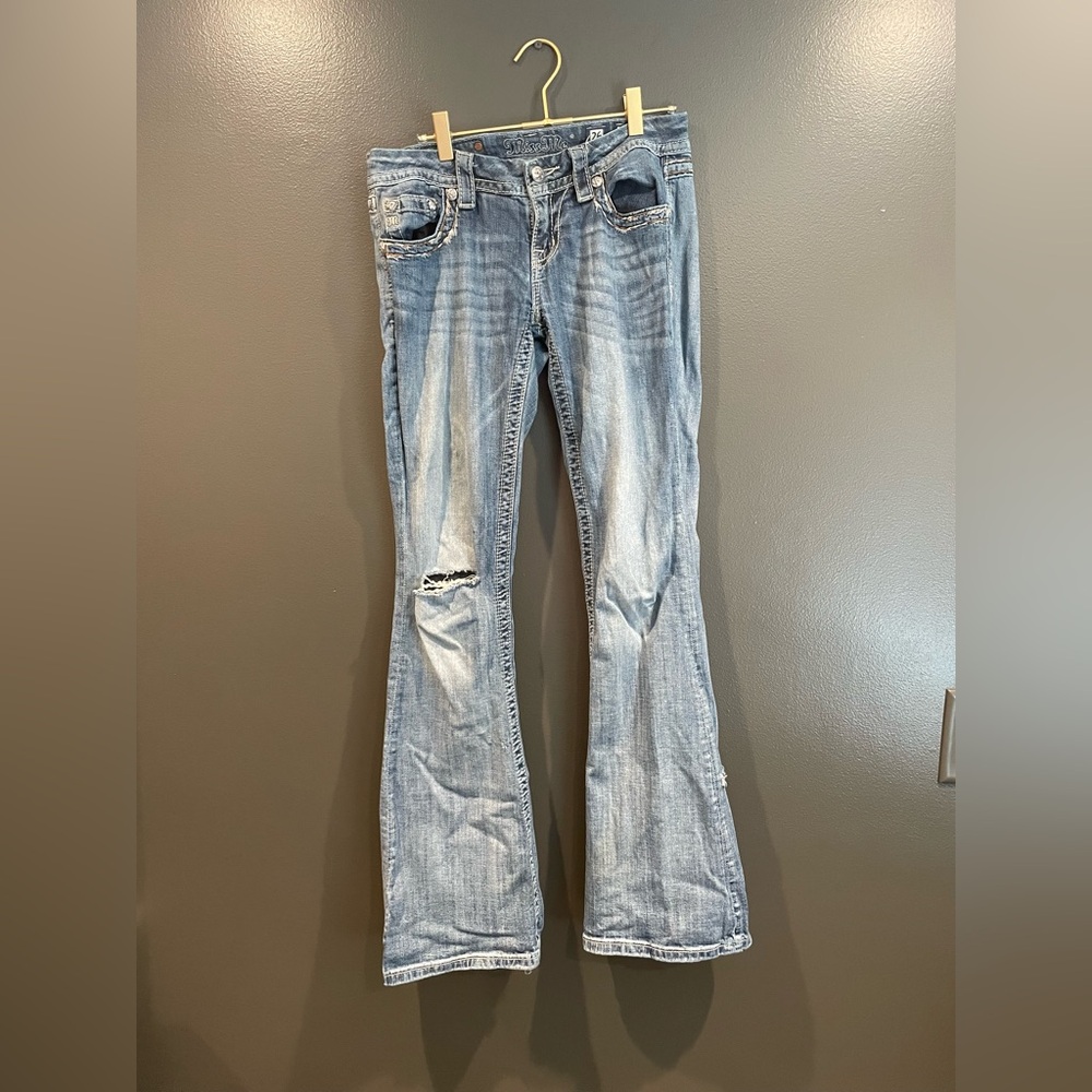 Miss Me Light Blue Flare Jeans
